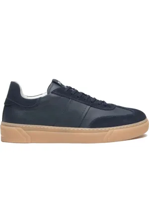 Nero Giardini Sko, Herre, Blå, 44 EU, Uld, Incanto Colorado Stilfulde Sneakers