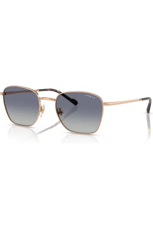 vogue Tilbehør, unisex, Gul, 53 MM, Uld, Modig Pudeformet Solbriller