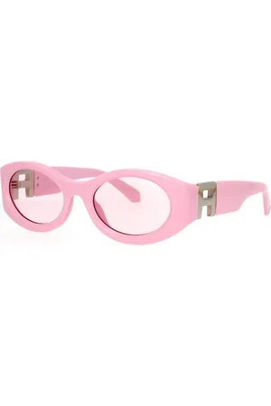 AMBUSH Tilbehør, unisex, Lyserød, 55 MM, Moderne Oval Solbriller Gogolen