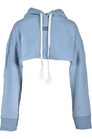 ERIKA CAVALLINI Sweathshirts & Hoodies, Dame, Blå, L, Bomuld, Maglia