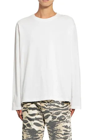 Stockholm Surfboard Club Top, Herre, Hvid, 2XL, Bomuld, Hvid Jersey Langærmet T-shirt