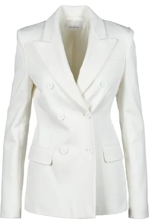 Sportmax Jakke, Dame, Hvid, M, Uld, Jakke