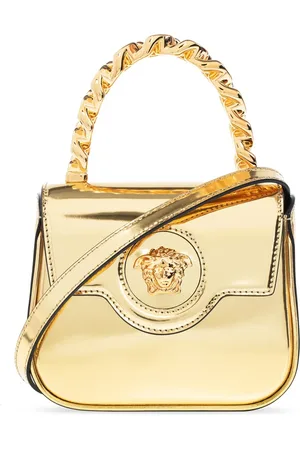 VERSACE Taske, Dame, Gul, ONE SIZE, Uld, Håndtasker
