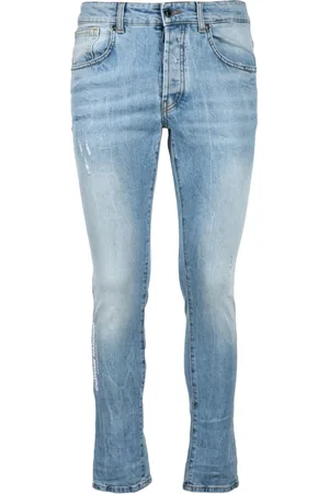 Costume National Jeans, Herre, Blå, W31, Bomuld, Skinny Jeans