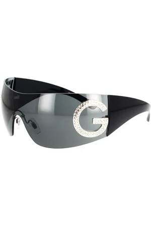 Dolce & Gabbana Tilbehør, unisex, Sort, 40 MM, Vintage Oversized Solbriller Dg2298B Stil