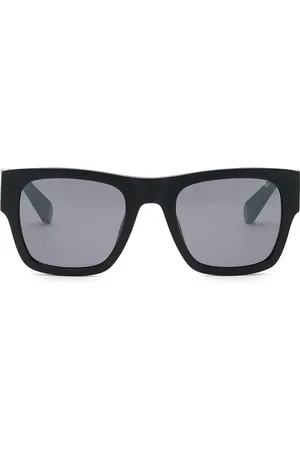 Philipp Plein Tilbehør, unisex, Sort, 54 MM, Luksus Firkantede Solbriller Icon Sort