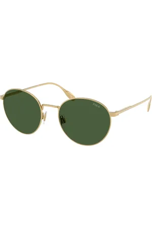 Ralph Lauren Tilbehør, unisex, Gul, 53 MM, Uld, Solbriller Ph3158 941171