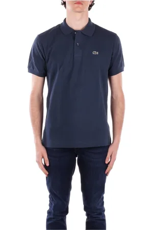 Lacoste Top, Herre, Blå, L, Bomuld, Blå Polo Skjorter og Polos