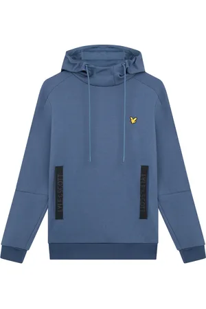 Lyle & Scott Sweathshirts & Hoodies, Herre, Blå, 2XL, Lomme Sweat Hoodie