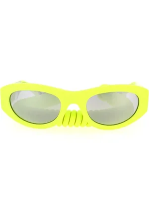 Dolce & Gabbana Tilbehør, unisex, Gul, 54 MM, Gule Gummisolebriller Dg6174
