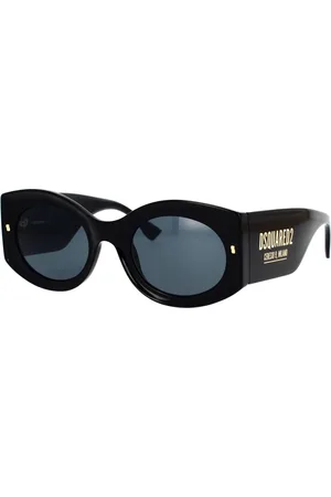 Dsquared2 Tilbehør, unisex, Sort, 51 MM, Uld, Innovative solbriller Ceresio 9 Model