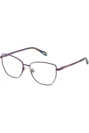 Roberto Cavalli Tilbehør, unisex, Lilla, 54 MM, Vibrant violet briller stel