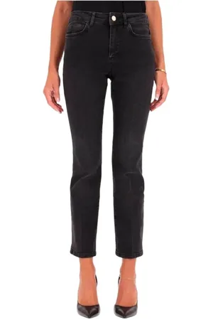 MARELLA Jeans, Dame, Sort, XS, Uld, Stilfulde Bukser med 100% Sammensætning