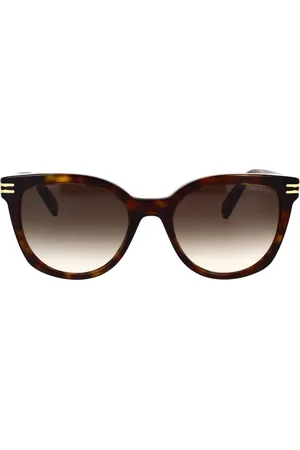 Bvlgari Tilbehør, unisex, Brun, 52 MM, Uld, Firkantede solbriller med Havana-ramme