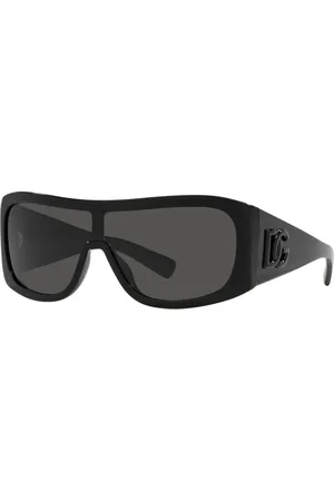 Dolce & Gabbana Tilbehør, unisex, Sort, ONE SIZE, Ikoniske DG Crossed solbriller