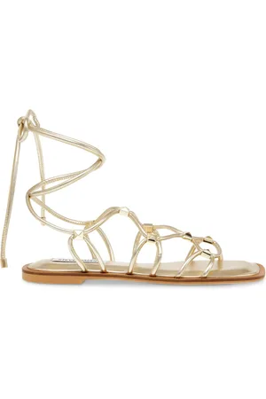 Steve Madden Sko, Dame, Gul, 38 EU, Gyldne Sandaler til Kvinder