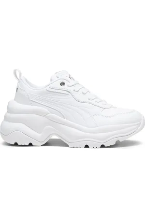 PUMA Sko, Dame, Hvid, 41 EU, Hvide Fritidssneakers til Kvinder