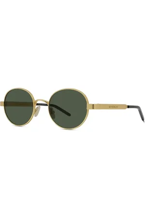 Givenchy Tilbehør, unisex, Gul, 49 MM, Uld, Stilfulde solbriller med matguldramme