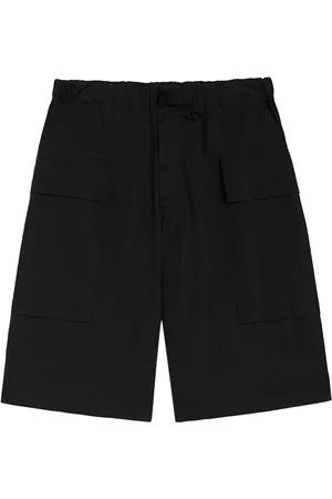 Jil Sander Shorts, Herre, Sort, L, Bomuld, Sorte bomuldsshorts med elastisk talje