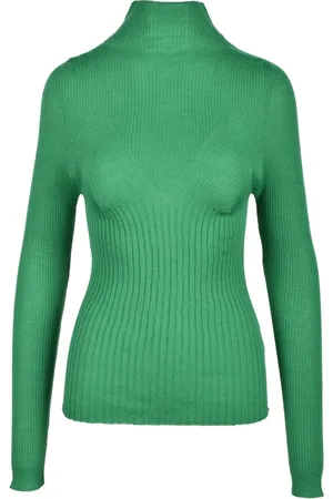 ERIKA CAVALLINI Strik, Dame, Grøn, L, Uld, Maglia