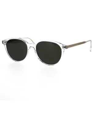 Dior Tilbehør, unisex, Grå, 52 MM, Runde krystal solbriller med bimotiv