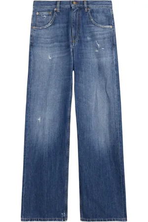 Aspesi Jeans, Dame, Blå, W25, Bomuld, Hvid bomuld fem-lomme jeans
