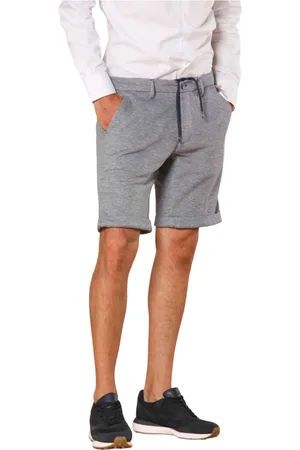 Masons Shorts, Herre, Blå, 2XL, Bomuld, Marineblå Chino Jogger Bermuda Shorts