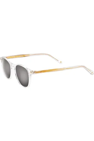 Polar Tilbehør, unisex, Flerfarvet, 49 MM, Uld, Guld solbriller med grå linser