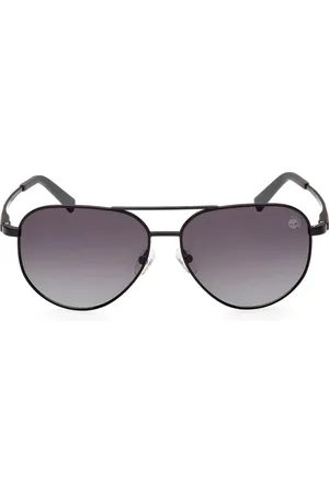 Timberland Tilbehør, unisex, Sort, 60 MM, Navigator Solbriller Polariseret Grå Røg