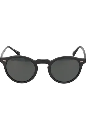 Oliver Peoples Tilbehør, Dame, Sort, 47 MM, Klassiske Runde Solbriller OV 5217S