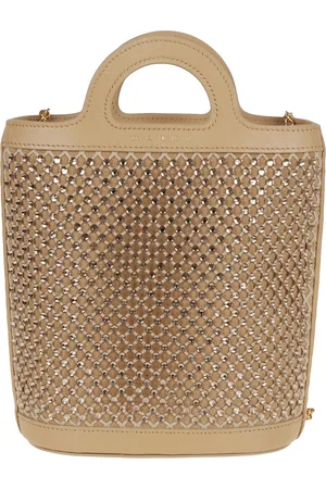 Marni Taske, Dame, , ONE SIZE, Uld, Stilfuld Mini Bucket Taske