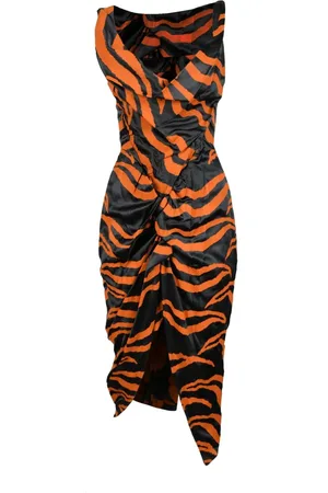 Vivienne Westwood Kjole, Dame, Flerfarvet, S, Uld, Dametøj