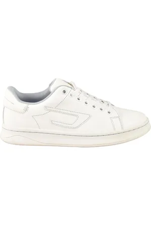 Diesel Sko, Dame, Hvid, 37 EU, Læder, Sneakers