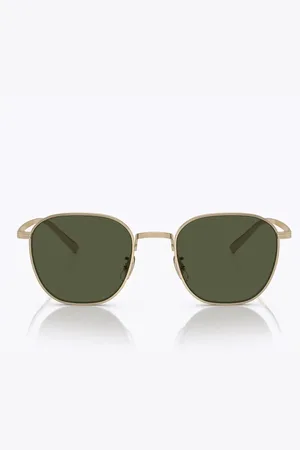 Oliver Peoples Tilbehør, unisex, Gul, 49 MM, Uld, Solbriller inspireret af Golden Gate Bridge