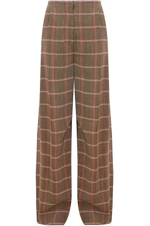 LARDINI Bukser, Dame, Brun, S, Elegant Brun Viskosebukser til Kvinder