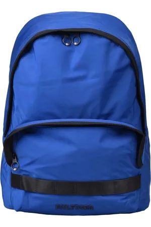 Tommy Hilfiger Taske, Herre, Blå, ONE SIZE, Polyester, polyester rygsæk med lynlåslukning