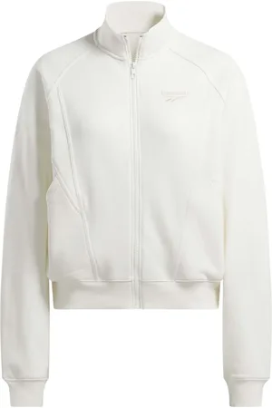 Reebok Sweathshirts & Hoodies, Dame, Hvid, L, Icon Elements FT FZ