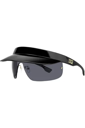 Dsquared2 Tilbehør, unisex, Sort, ONE SIZE, Rimless solbriller til maksimal komfort