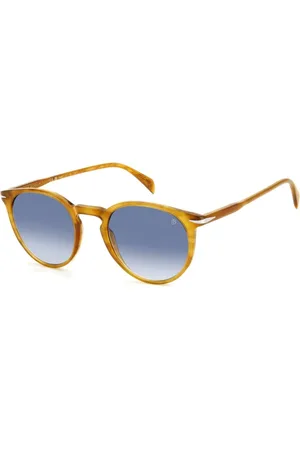 DB EYEWEAR BY DAVID BECKHAM Tilbehør, unisex, Gul, 51 MM, Tidløs elegance solbriller model Db1139/S
