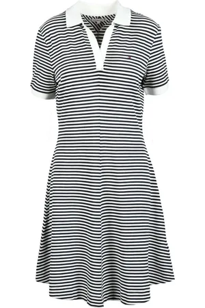 Tommy Hilfiger Kjole, Dame, Sort, XS, Bomuld, Dametøj