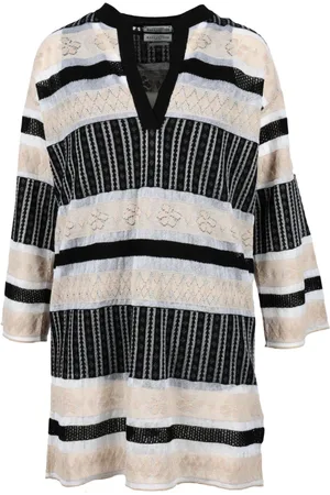 BALLANTYNE Strik, Dame, Flerfarvet, S, Bomuld, Maglia