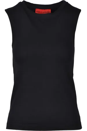 FARFETCH Top, Dame, Sort, XS, Bomuld, Tshirt