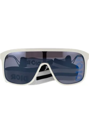 Dior Tilbehør, unisex, Hvid, ONE SIZE, Uld, fast M1I 95B7 Solbriller med Rem