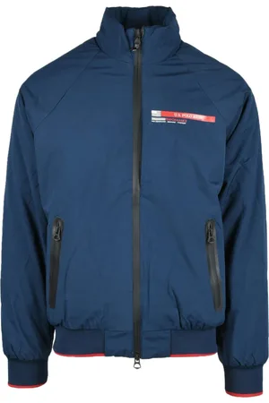 U.S. Polo Assn. Jakke, Herre, Blå, L, Uld, Capospalla