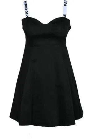 Giulia N Couture Kjole, Dame, Sort, XS, Bomuld, Dametøj