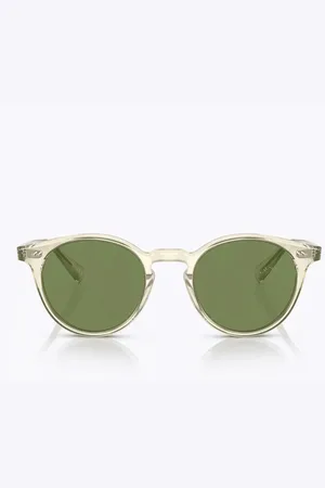 Oliver Peoples Tilbehør, unisex, Gul, 48 MM, Vintage Romare Sun Polariserede Solbriller