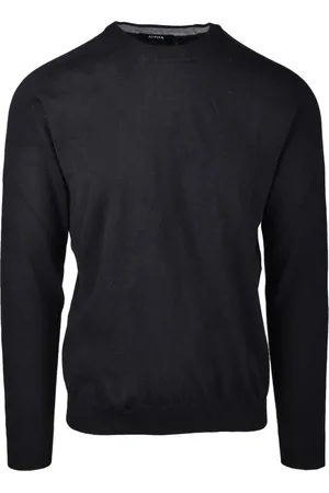 ALPHA STUDIO Strik, Herre, Sort, S, Uld, Maglia