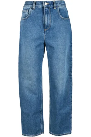 Moncler Jeans, Dame, Blå, M, Bomuld, Jeans