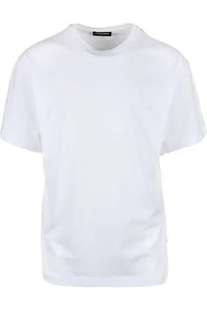 Costume National Top, Herre, Hvid, 2XL, Bomuld, Herre Bomuld T-Shirt