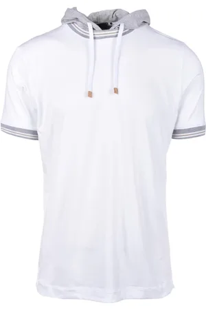 FERRANTE Top, Herre, Hvid, 2XL, Bomuld, Tshirt